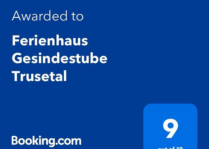 Tatil Evi Gesindestube Trusetal *